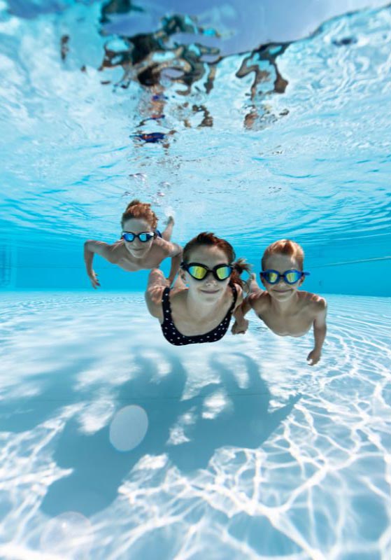 maintaining a sparkling clean pool